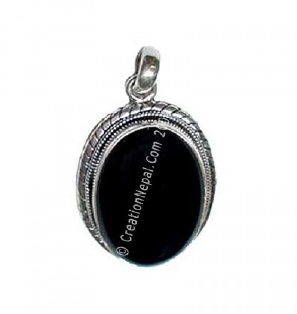 Half Round Braided wire Pendant