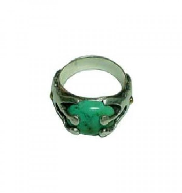 Turquoise stone finger ring 8