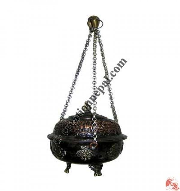 Dust incense burner