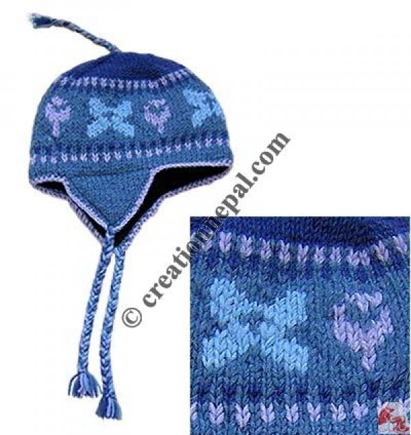 Woolen ear hat3
