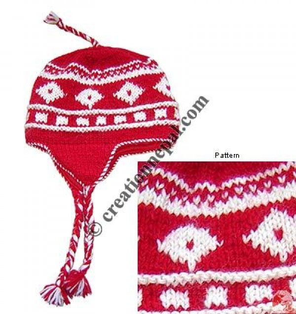 Woolen ear hat5