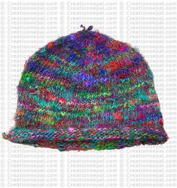 Recycle silk hat 1