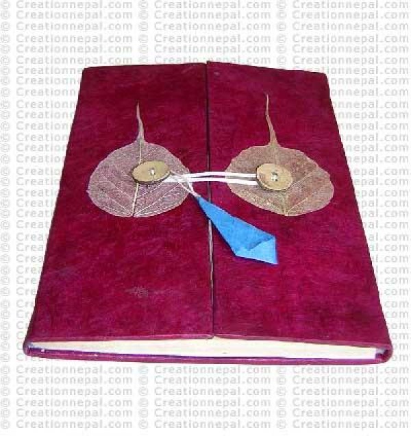 Folding cover notebook