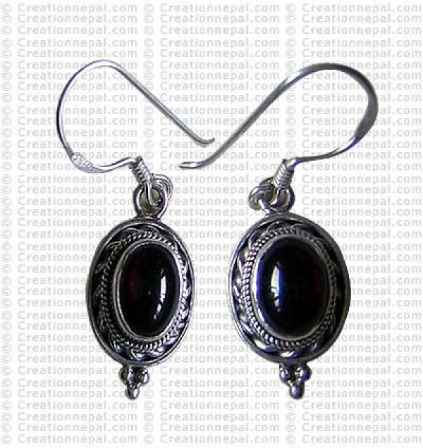 Braided wire Earring