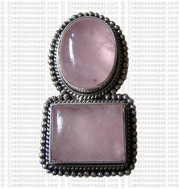 Two stone Pendant
