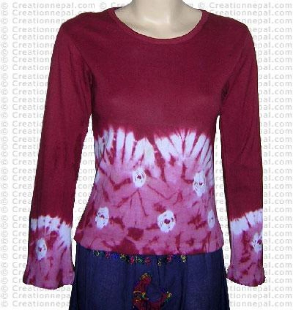 Round neck Full sleeves rib cotton Tshirt