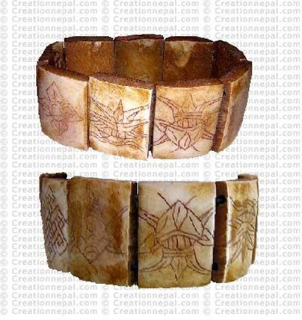 8-auspicious stretched bracelet