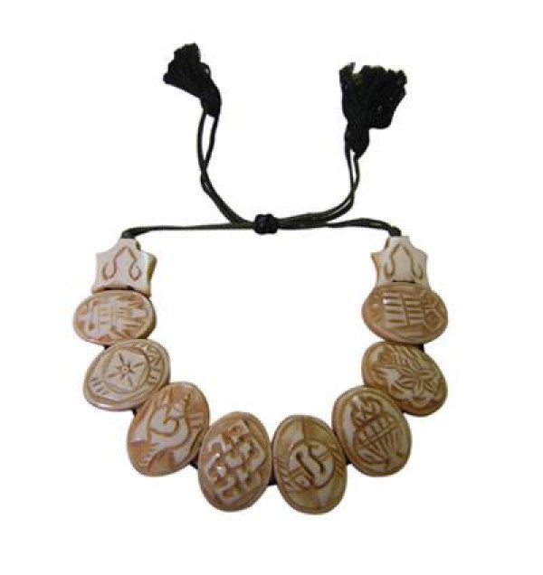 8-auspicious adjustable bracelet