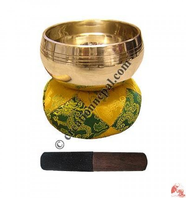 Medium plain singing bowl