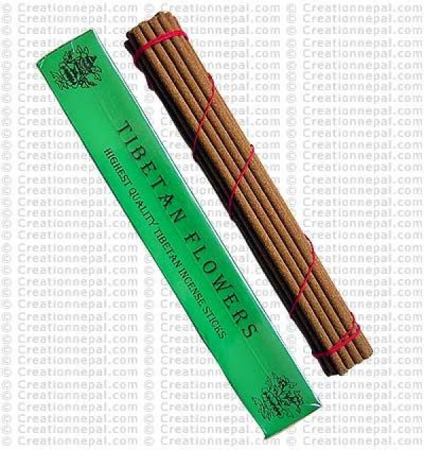 Tibetan flowers incense