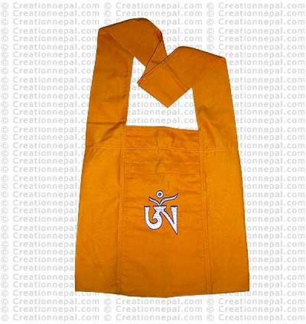 Om Yellow Lama bag