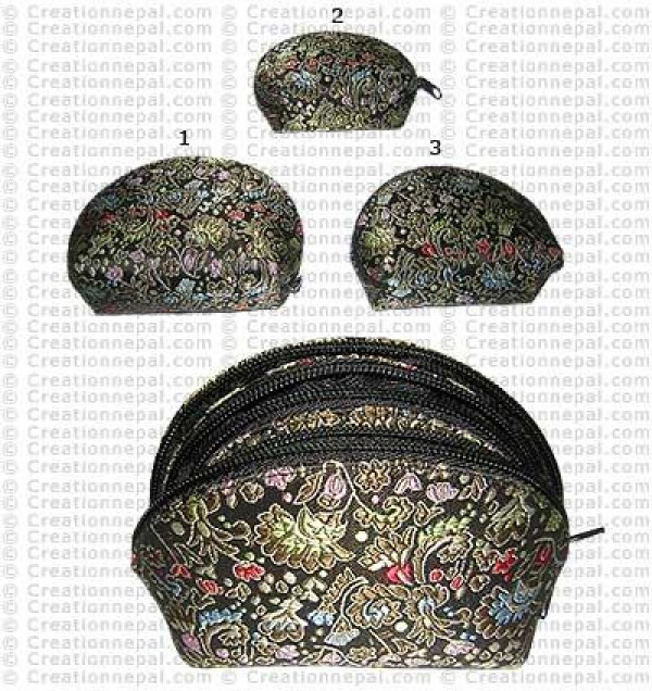 Hard cover small coin purse set