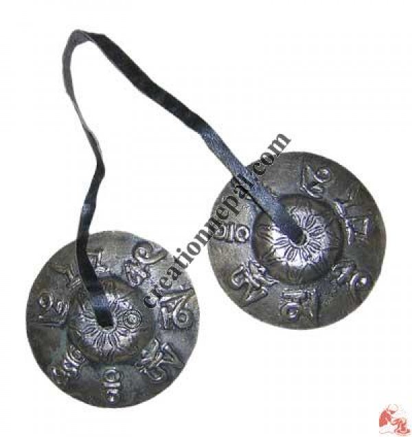 Tibetan Mantra Large Tingsha