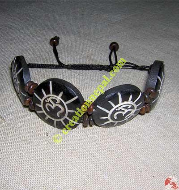 Rayed Om bracelet 1