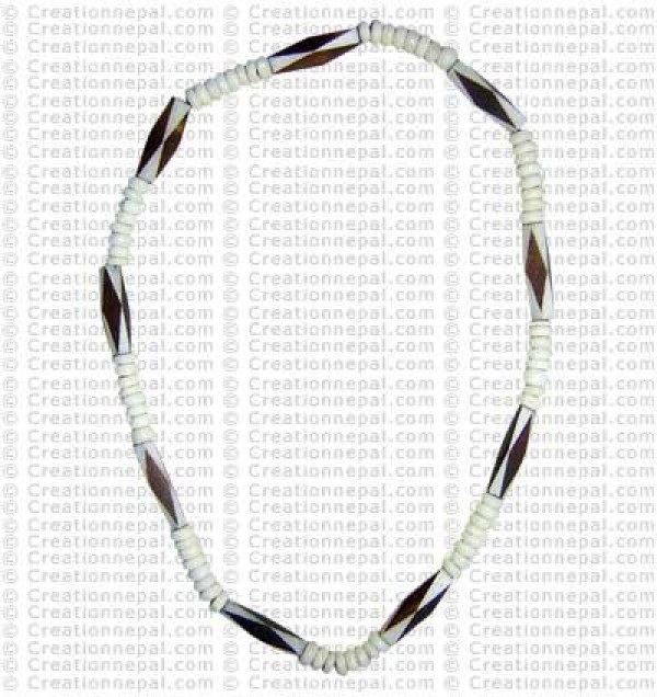 Bone beads necklace6