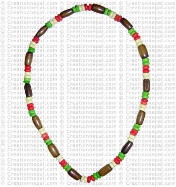 Bone beads necklace7
