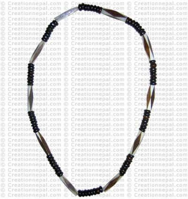 Bone beads necklace8