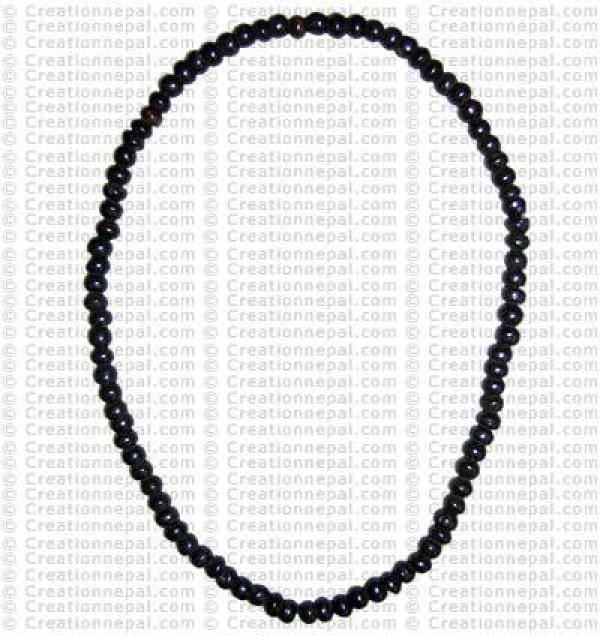 Bone beads necklace10