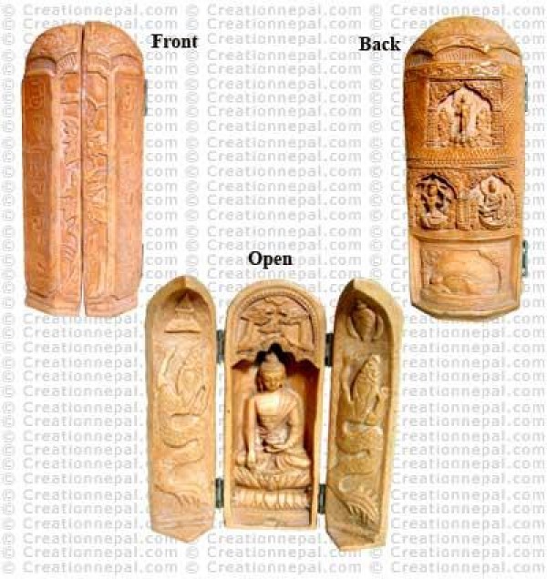 Buddha vertical box