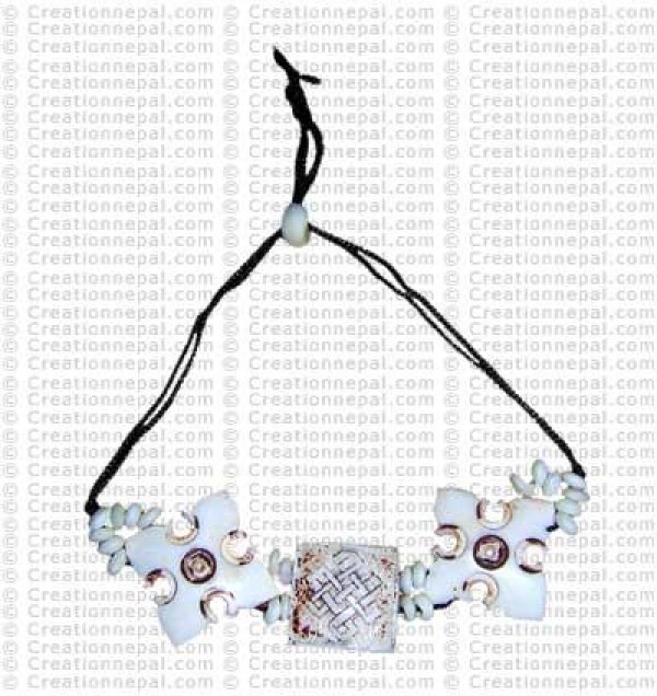 Endless-knot 3-piece bracelet
