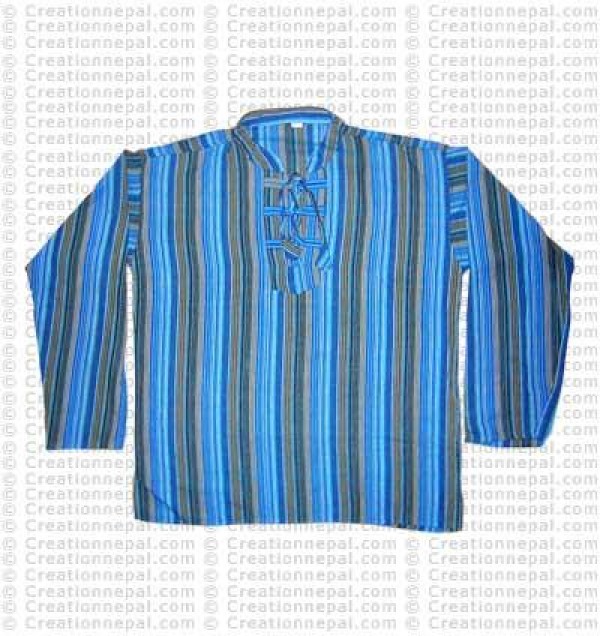 Stripped cotton Kurtha-30
