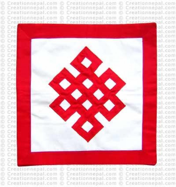 Patch-work knot cushion cover4