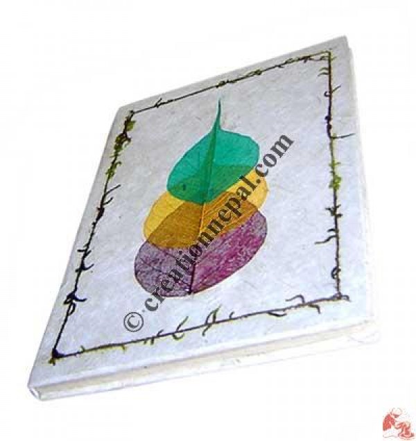 Three vertical leaves notebook-3