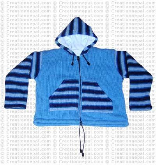 Kids stripes design jacket