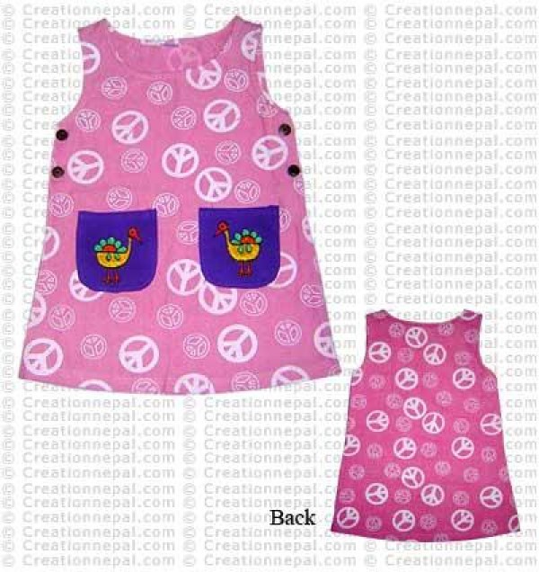 Printed kids dress