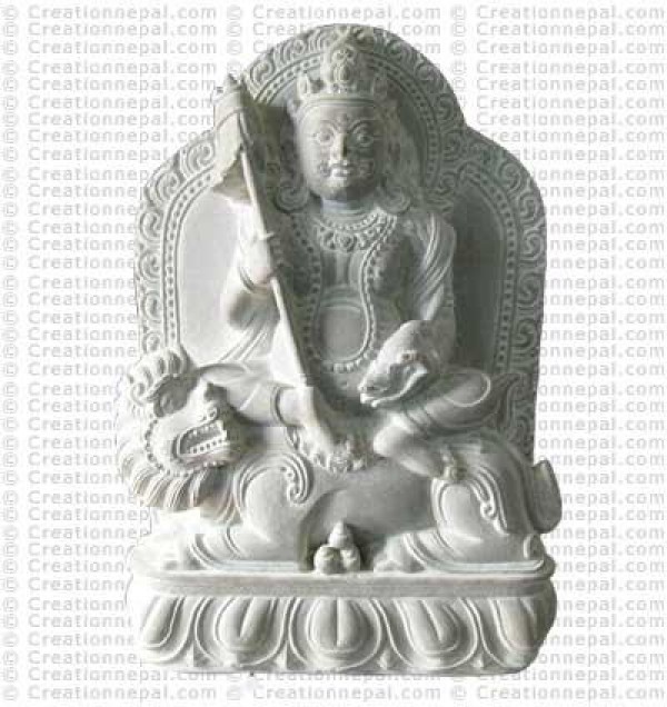 Kuber - 7.5'' stone statue