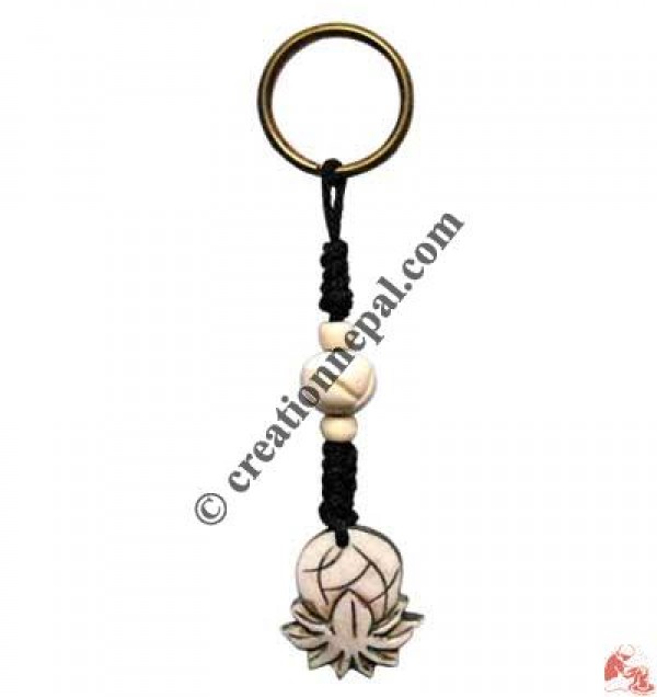 Pineapple design key ring