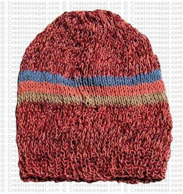 Hemp-cotton crochet hat16