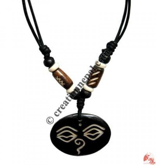 Carved bone pendant62