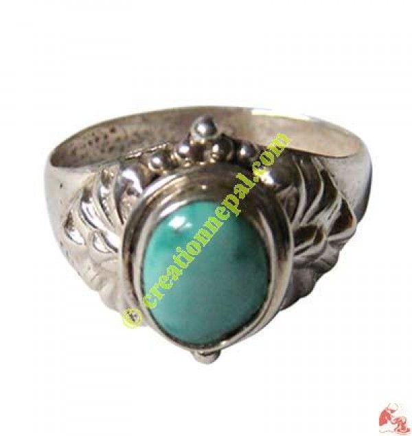 Silver-Turquoise finger ring5