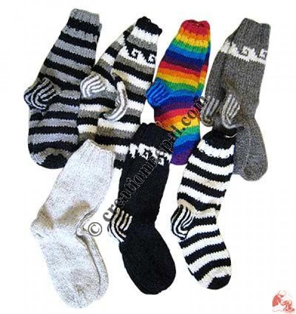 Woolen long socks