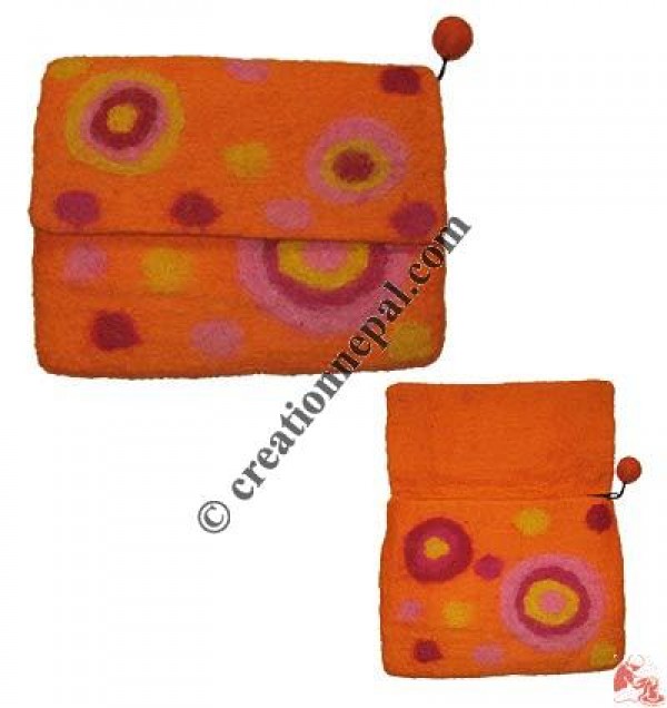 Felt dhakkan purse