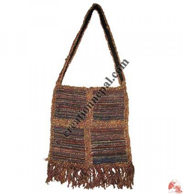 Four patch silk bag
