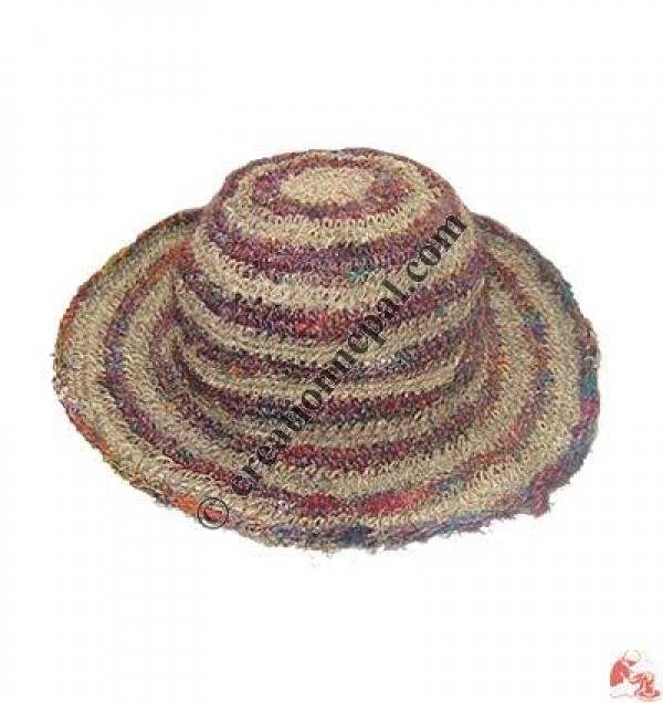 Silk-hemp wire hat