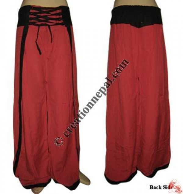 Side open flex trouser