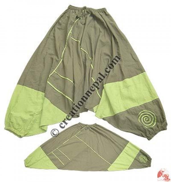 Spiral 2-color shyama trouser