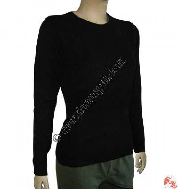 Ladies round-neck Pashmina sweater
