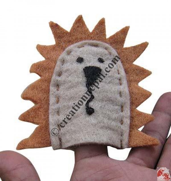 Cartoon finger puppet