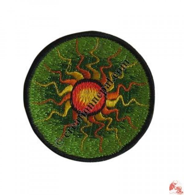 Small size Sun badge