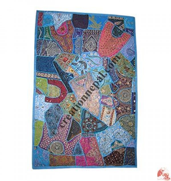 Beads decorated wall hanging
