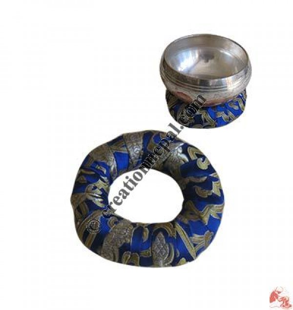 Circle shape singing bowl cushion2