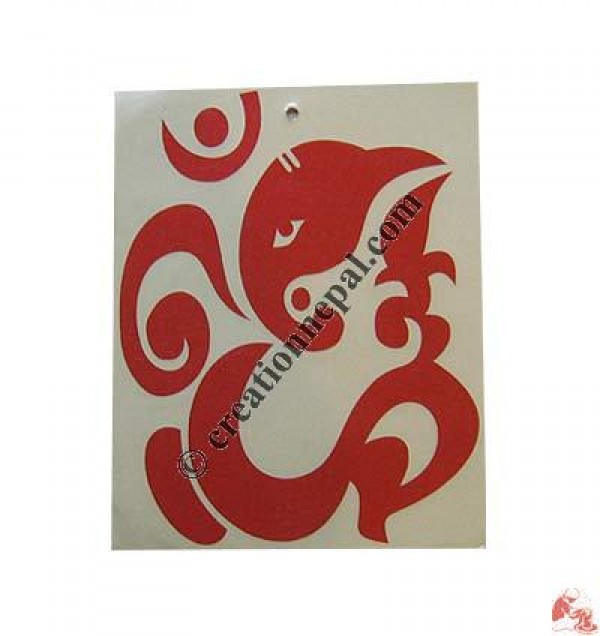 Big OM-Ganesh sticker (packet of 10)