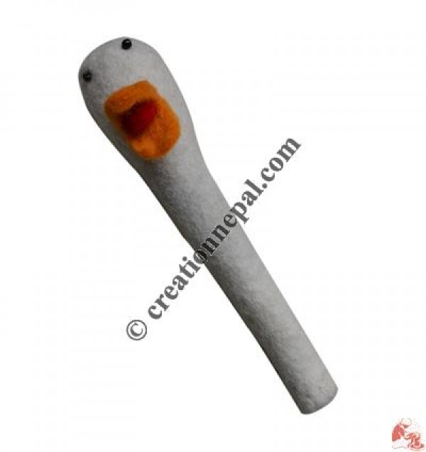 Felt duck pencil cover