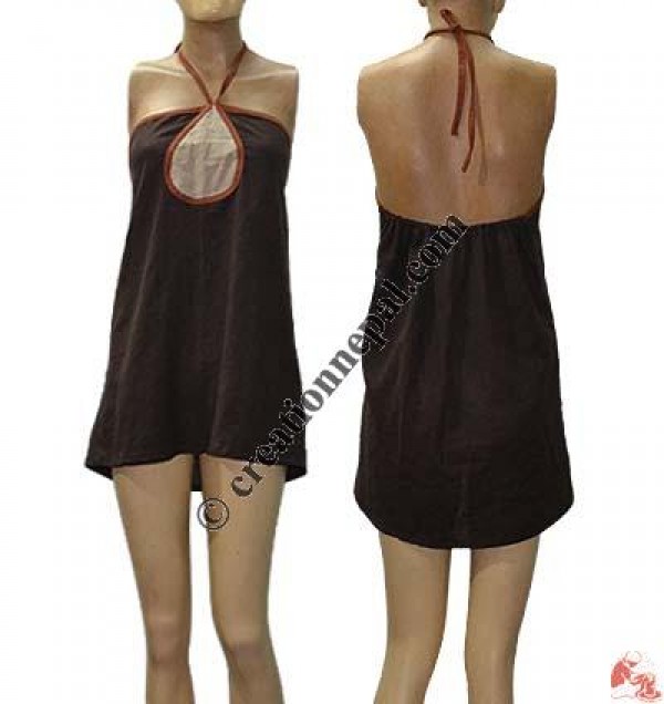 Cotton simple halter top
