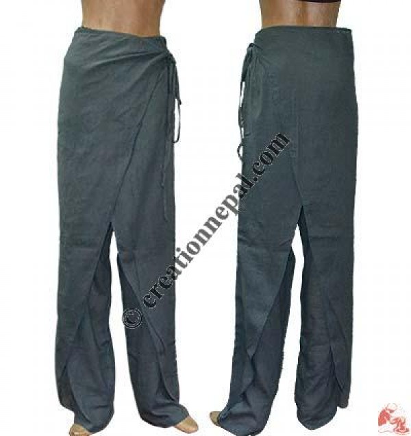 Double layer cotton trouser