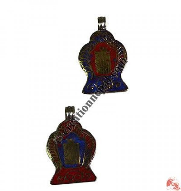 Kalachakra decorated pendent